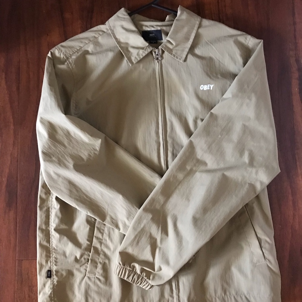OBEY VINTAGE STYLE ZIPUP JACKET🌬🌪